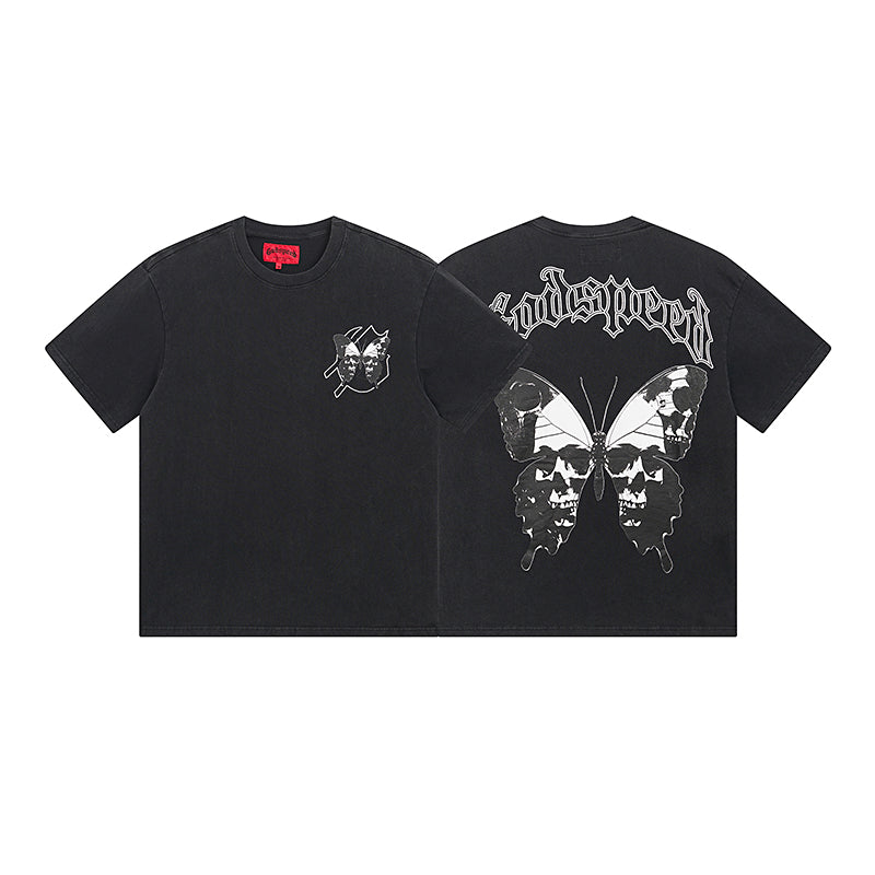 Godspeed T-Shirt Retro Fantasy Pattern
