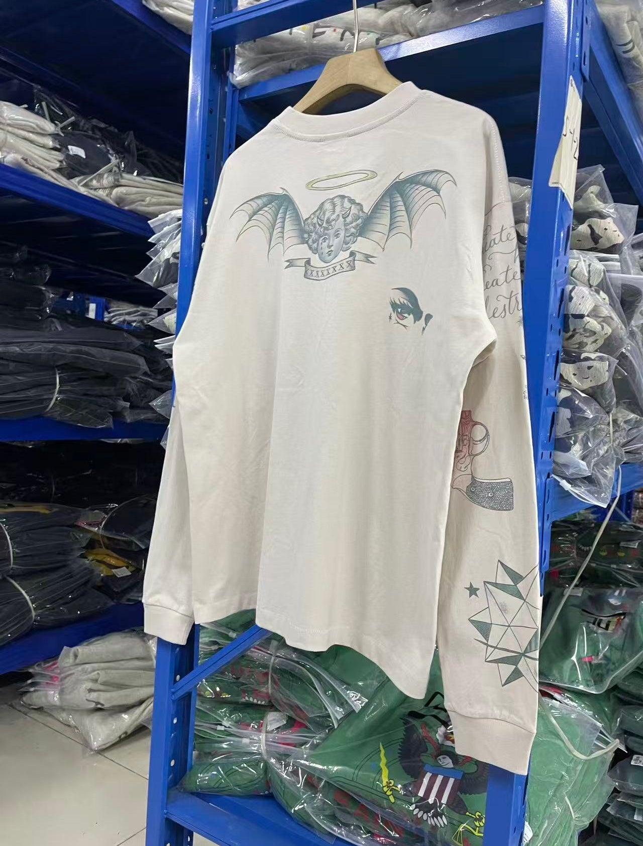 Saint Michael long sleeve shirts