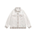 Unisex Jacket Polo Collar Jacket Baggy Coat