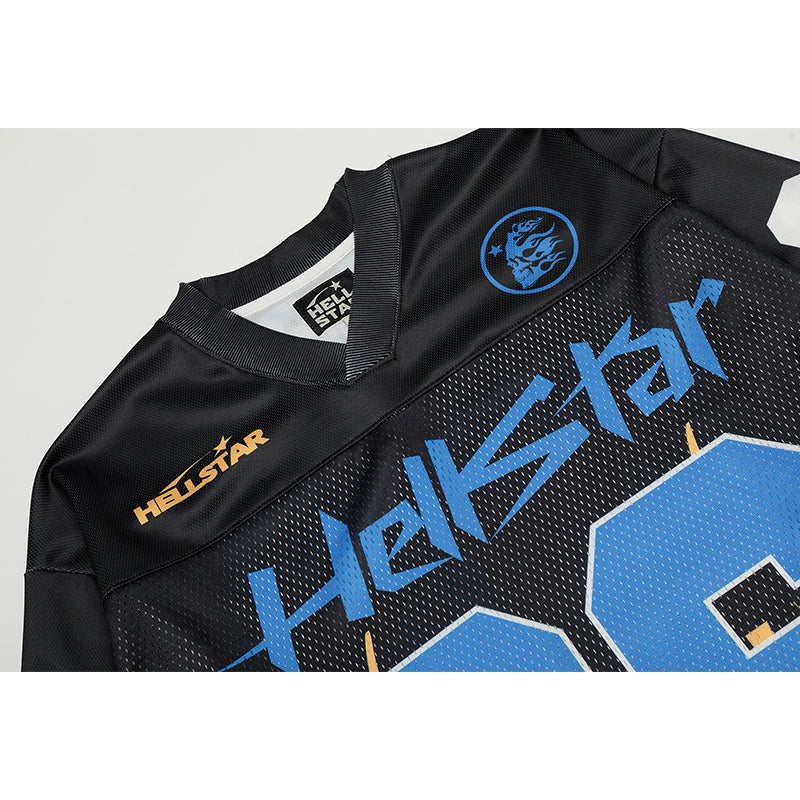 HS Long Sleeve Shirts Hip-hop loose oversize