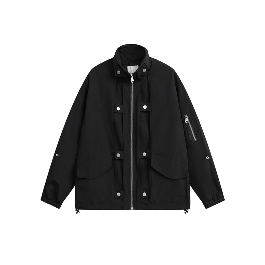 Unisex Jacket Loose Lapel Jacket