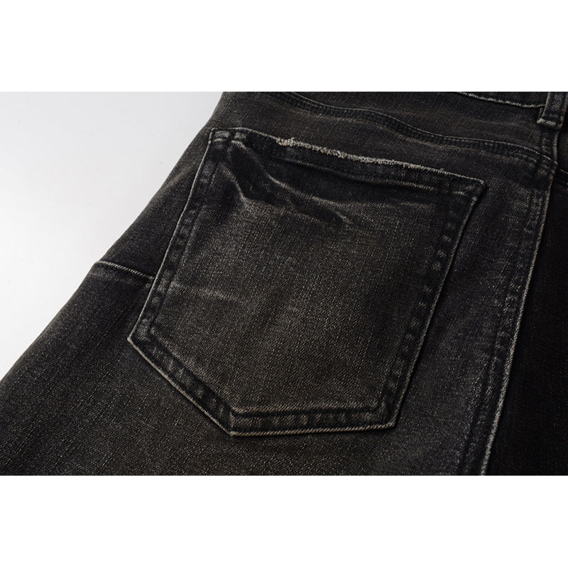Mens trendy purple jeans, 100% cotton Pure Cotton High Street Trend
