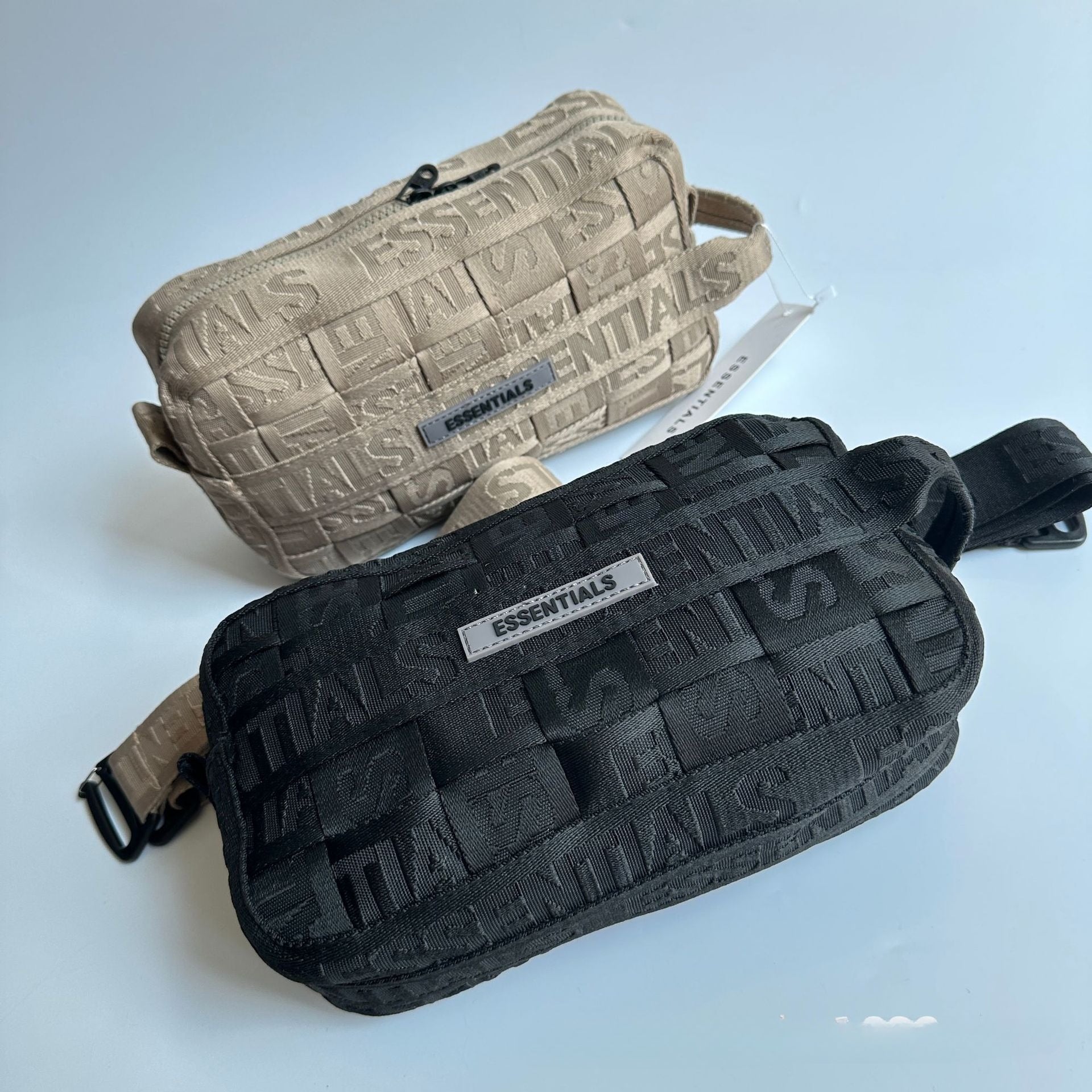 FOG ESSENTIALS Bag autumn and winter jacquard knitting tooling wind messenger bag shoulder bag