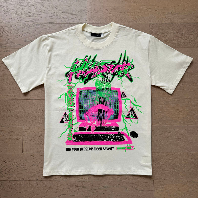 HS T Shirts Retro style high street trend