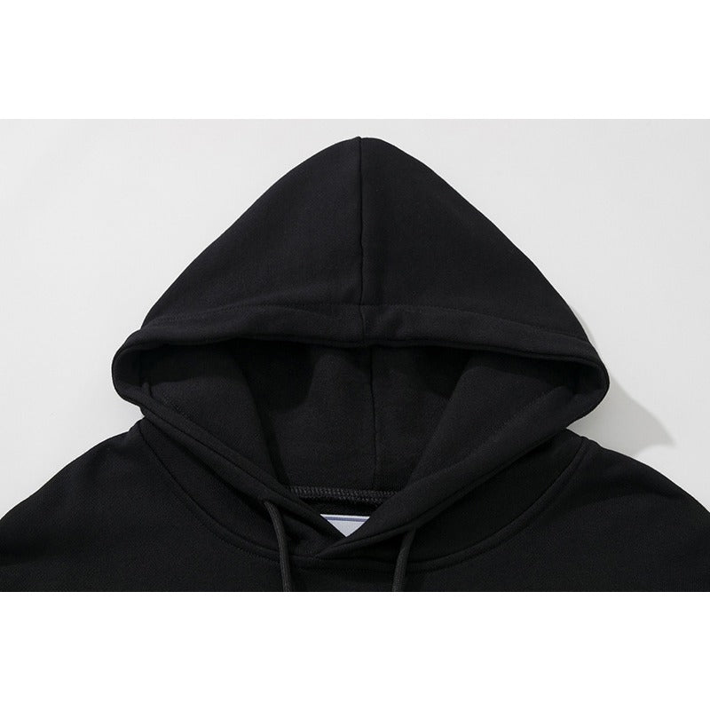 OW  hoodie Classic Baroque Angel Wing Pattern Hoodie