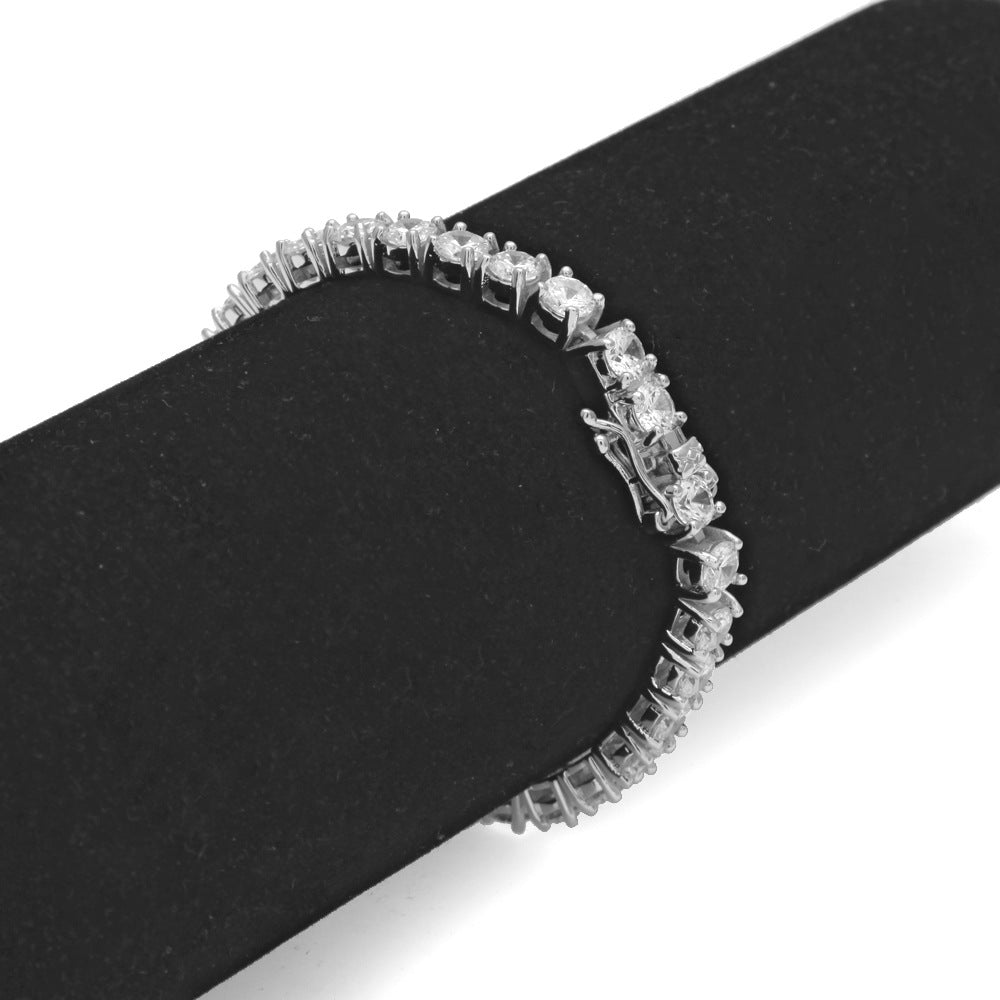 Bracelet ins Tennis Chain Trendy Diamond Jewelry St. Valentine's Spectrum