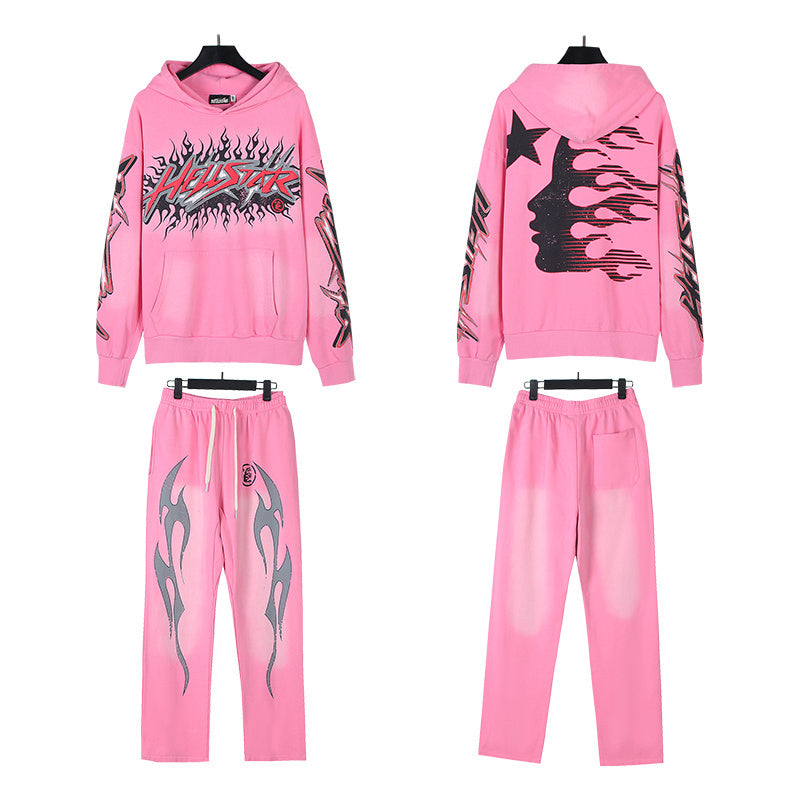 HS Hoodie And Pants Two-Piece Set