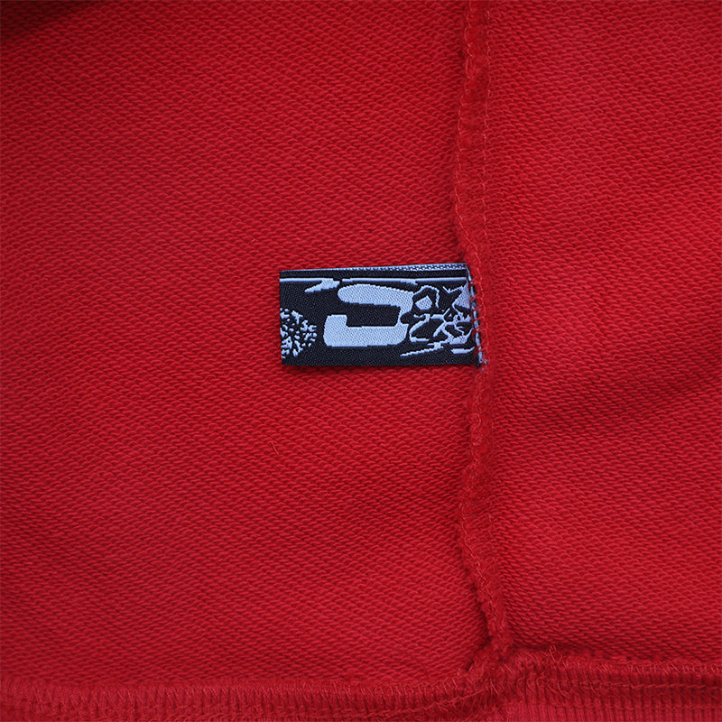Sp5der Hoodie Cobweb Puff Print Pure Cotton