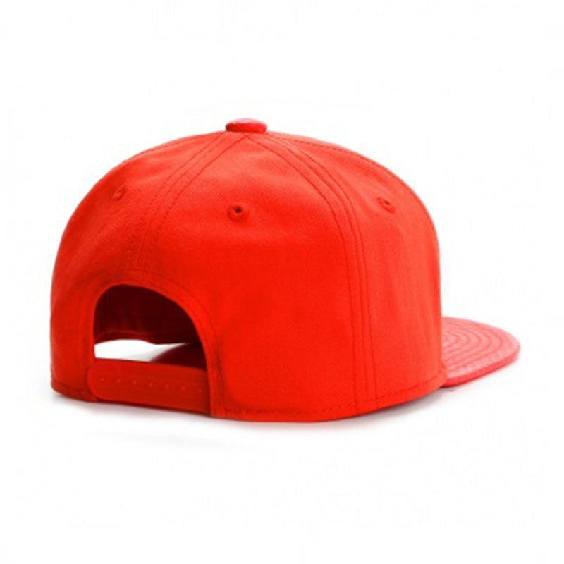 Trendy flat brimmed snapback hats light board blank shade