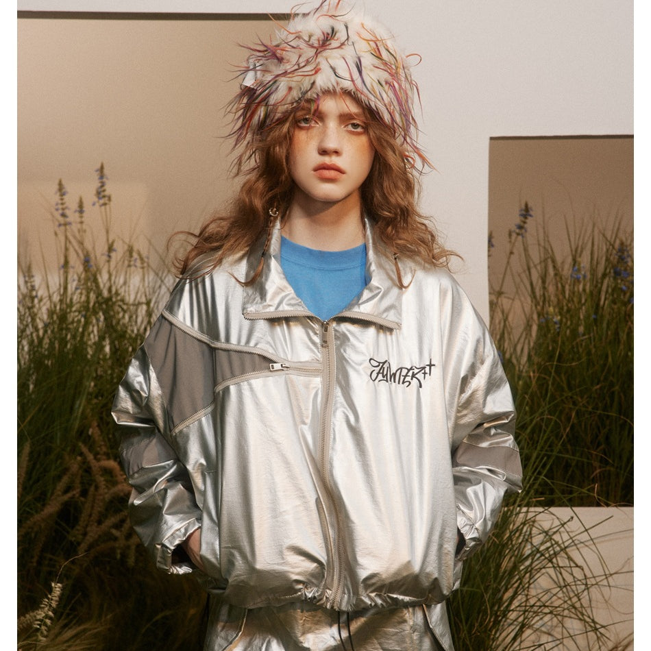 Unisex Jacket Cyberpunk Loose Short Jacket