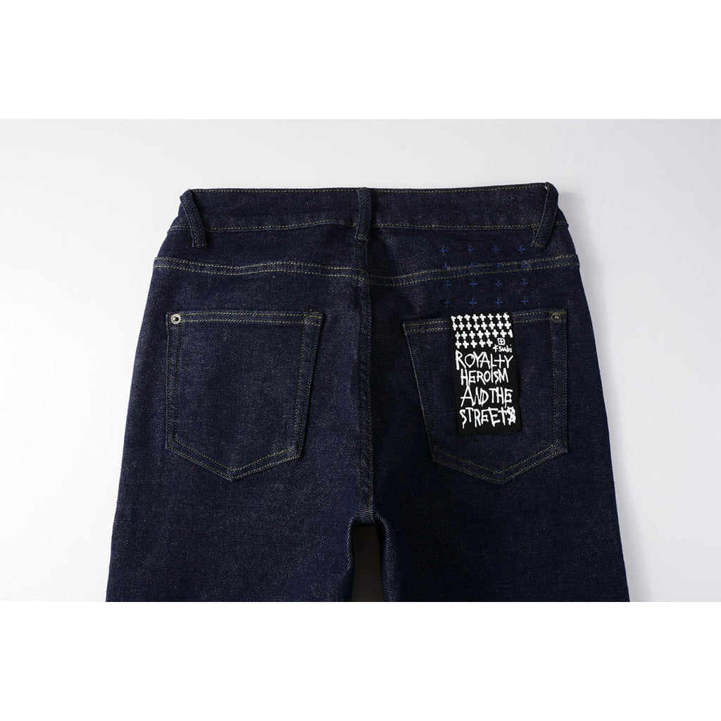 KSUBI Jeans Men's Straight High Street Pants
