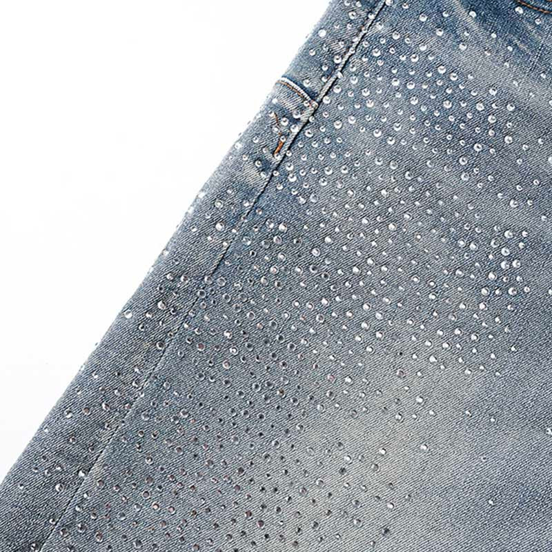Mens trendy purple jeans, 100% cotton Denim Shorts #PU525
