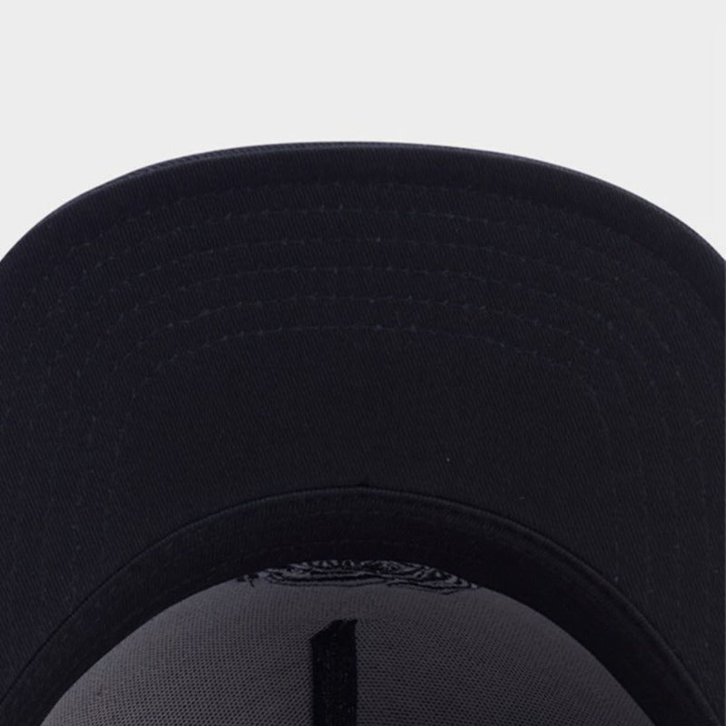 Trendy flat brimmed snapback hats los angeles laletterembroiderunisex
