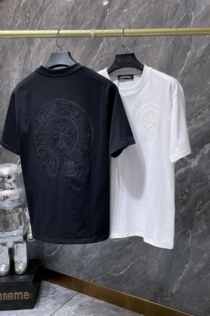 Chrome heart T shirts High-quality 100% cotton streetwear