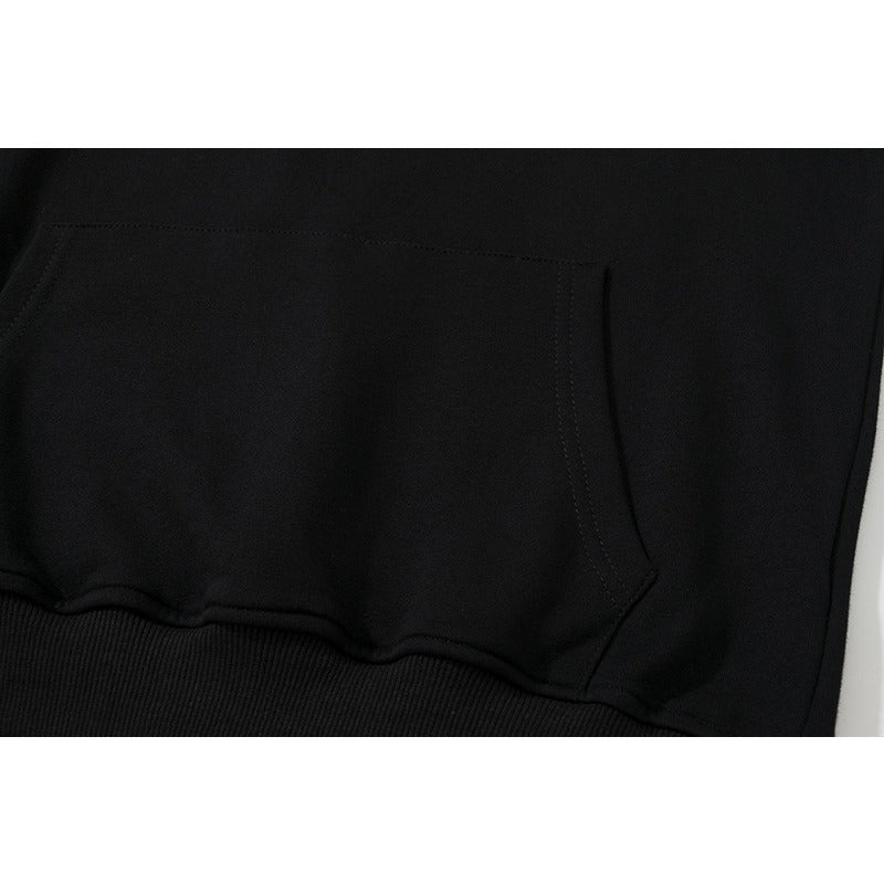OW  hoodie Classic Baroque Angel Wing Pattern Hoodie