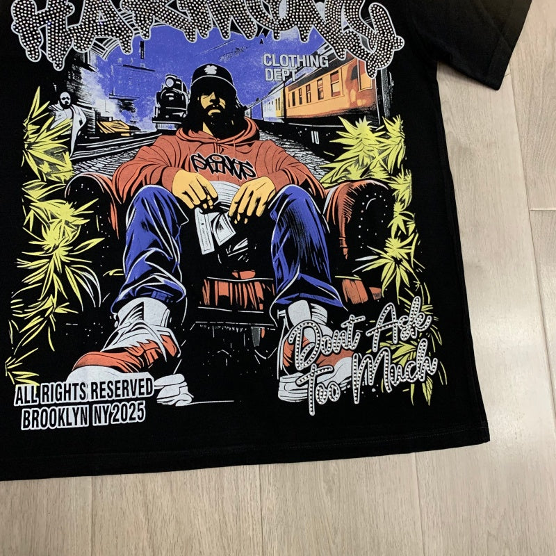 HARMONY T Shirts Street Fashion Brand Hot Diamond