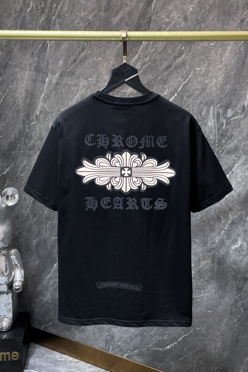 Chrome heart T shirts High-quality 100% cotton streetwear