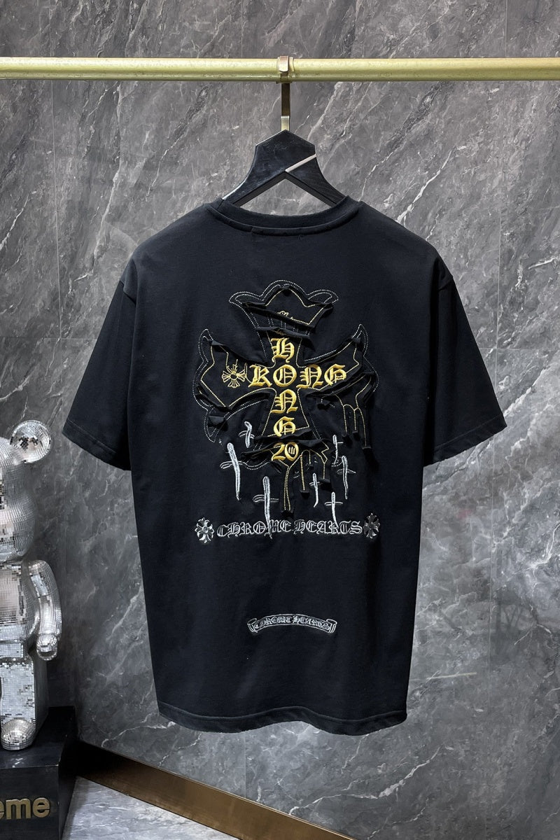 Chrome heart T shirts High-quality 100% cotton streetwear