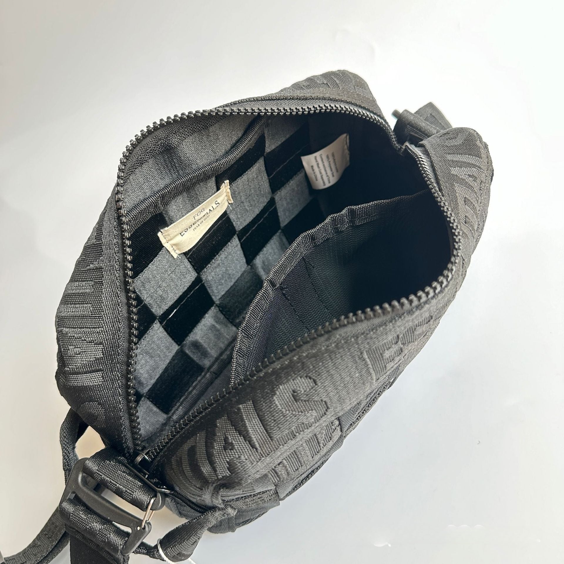 FOG ESSENTIALS Bag autumn and winter jacquard knitting tooling wind messenger bag shoulder bag