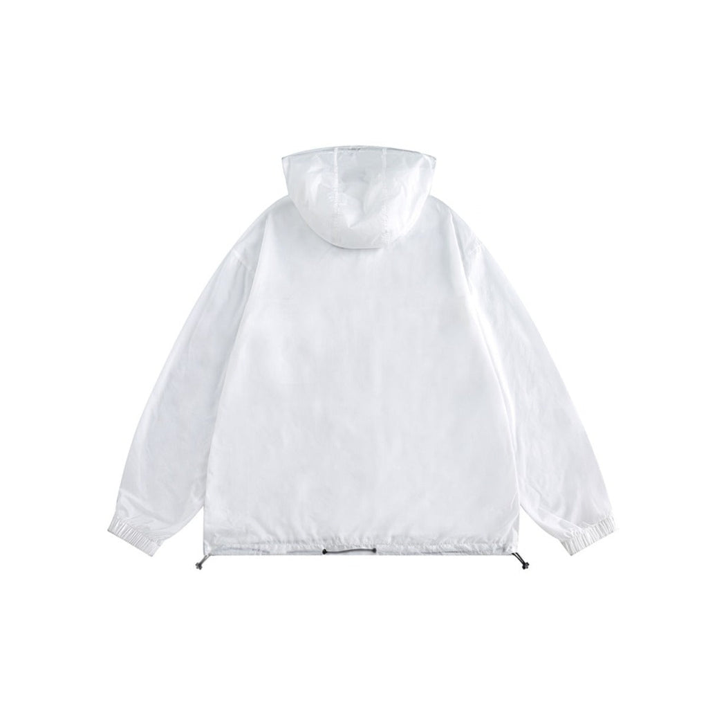 Unisex Jacket Summer Hooded Sports Jacket Loose Jacket Sun-Protective Clothing