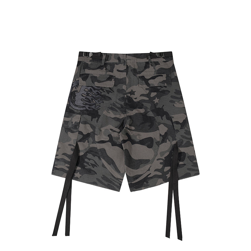 HS Shorts Camouflage embroidery