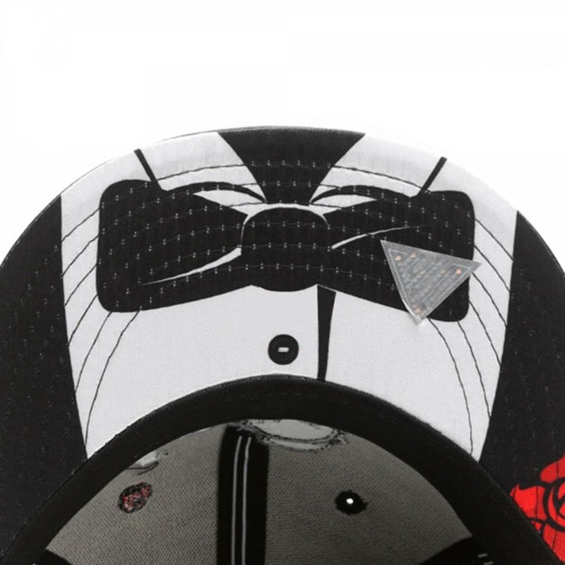 Trendy flat brimmed snapback hats la familia sunshade breathable for men and women