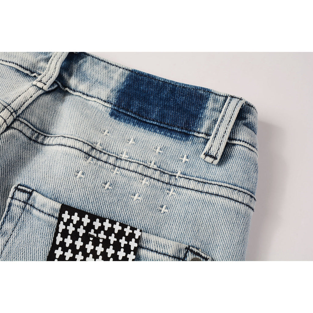 KSUBI Jeans Men's Straight High Street Pants