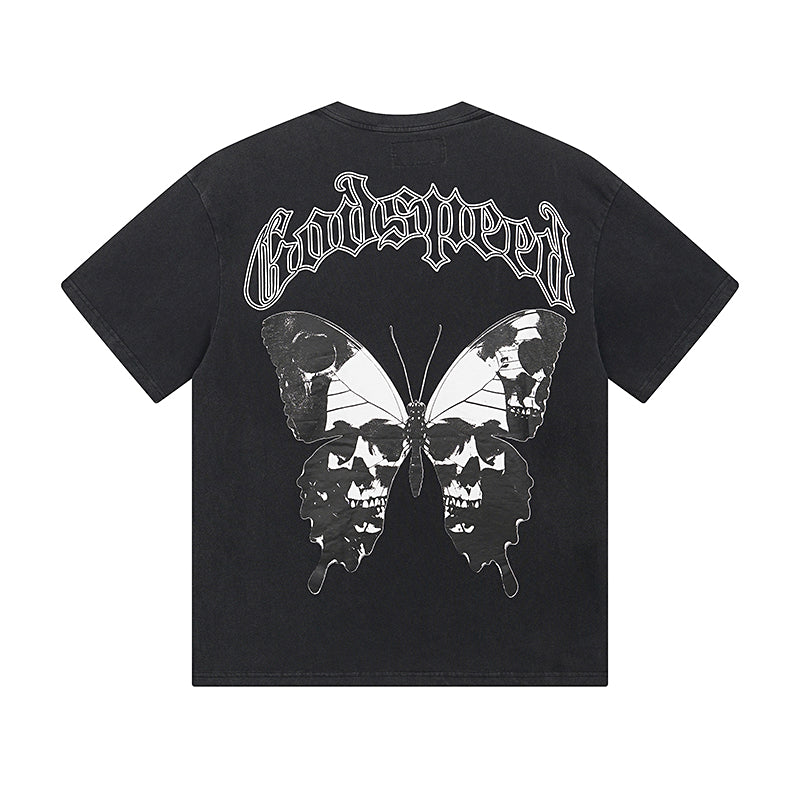 Godspeed T-Shirt Retro Fantasy Pattern