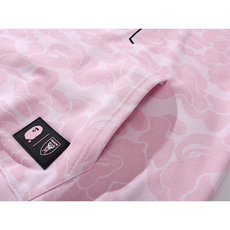 Bathing Ape Hoodie Miami Camo Sweater Casual