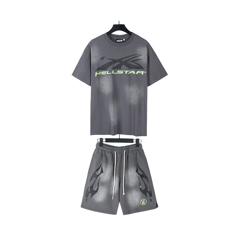 HS T-Shirt And Shorts Two-Piece Set