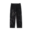 Men Jeans Hiphop Pants Loose Straight Jeans