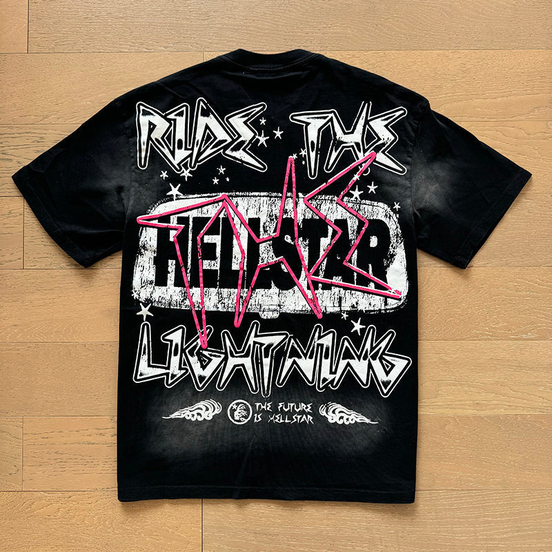 HS T Shirts Washed Aging Process