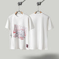 Travis Scott T Shirts x Mitchell x Ness SS24 UNIVERSITY OF ALABAMA LOGO printed lettering short sleeves