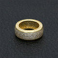 Rings Hip Hop Copper Zircon Ring St. Valentine's Spectrum