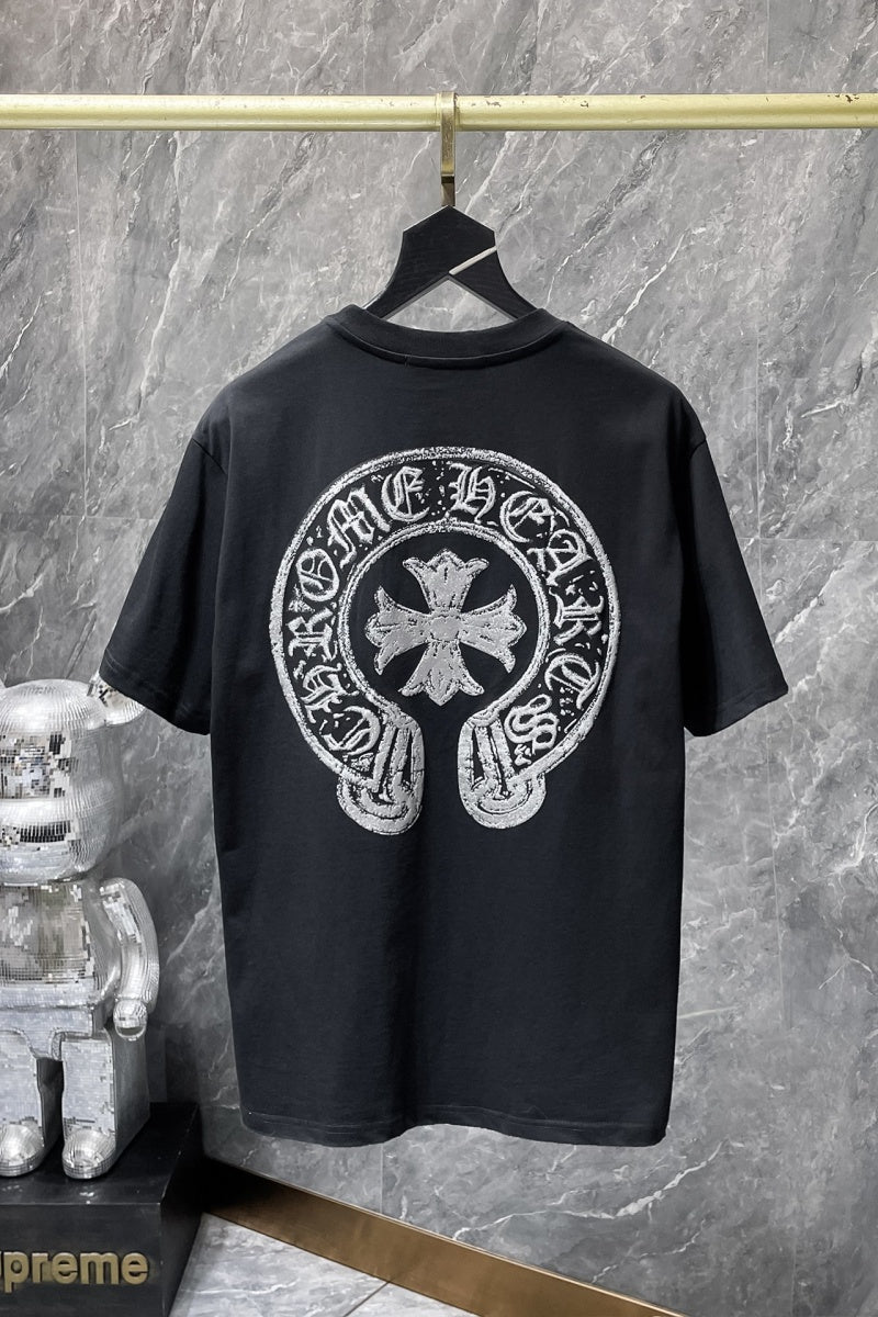 Chrome heart T shirts High-quality 100% cotton streetwear