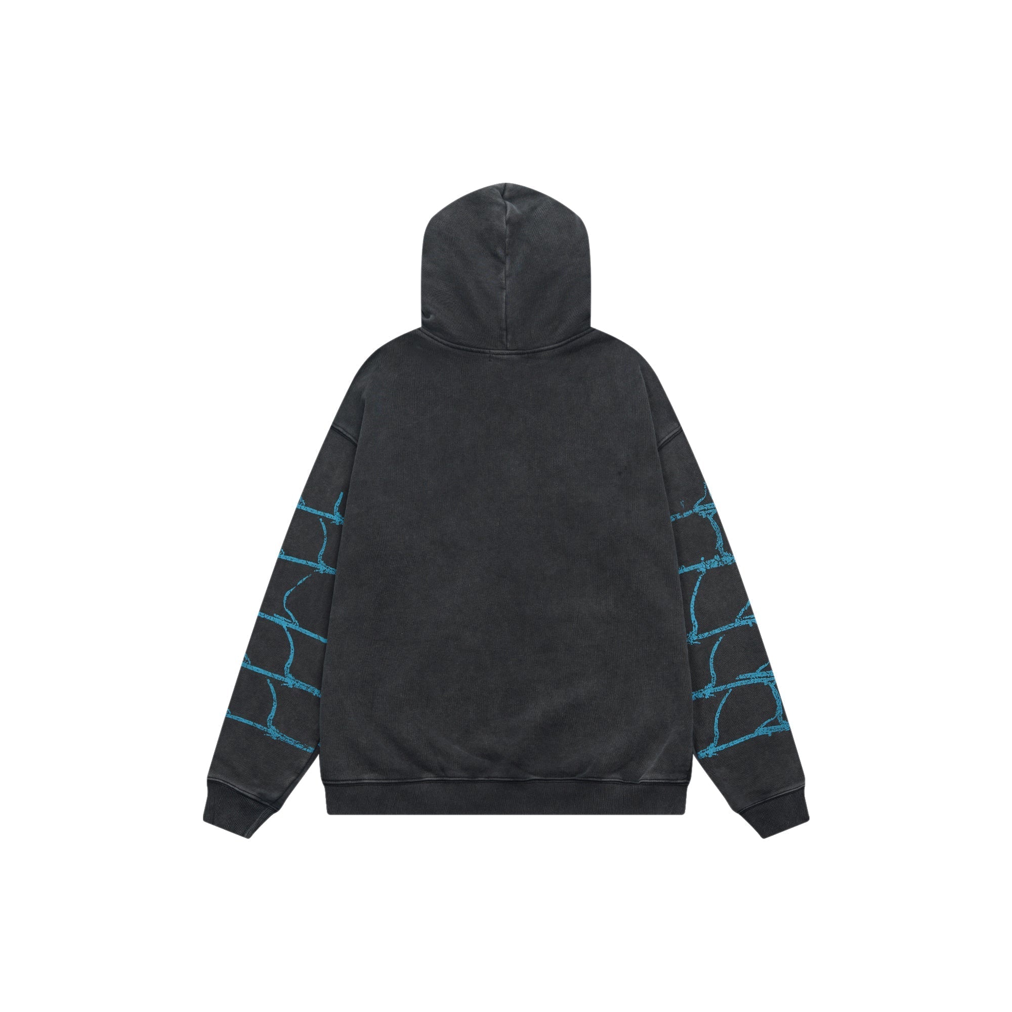 Valeforever Vale Hoodie Spider Web Print Cardigan
