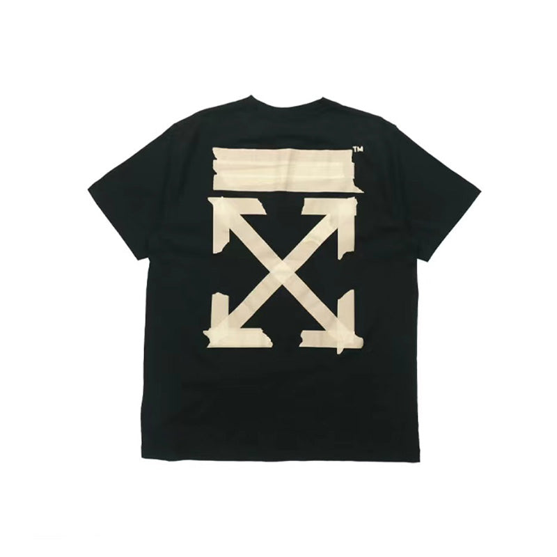OW t shirt ow Arrow Tape Streetwear