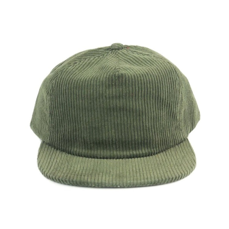 Trendy flat brimmed snapback hats corduroy heattech breathable