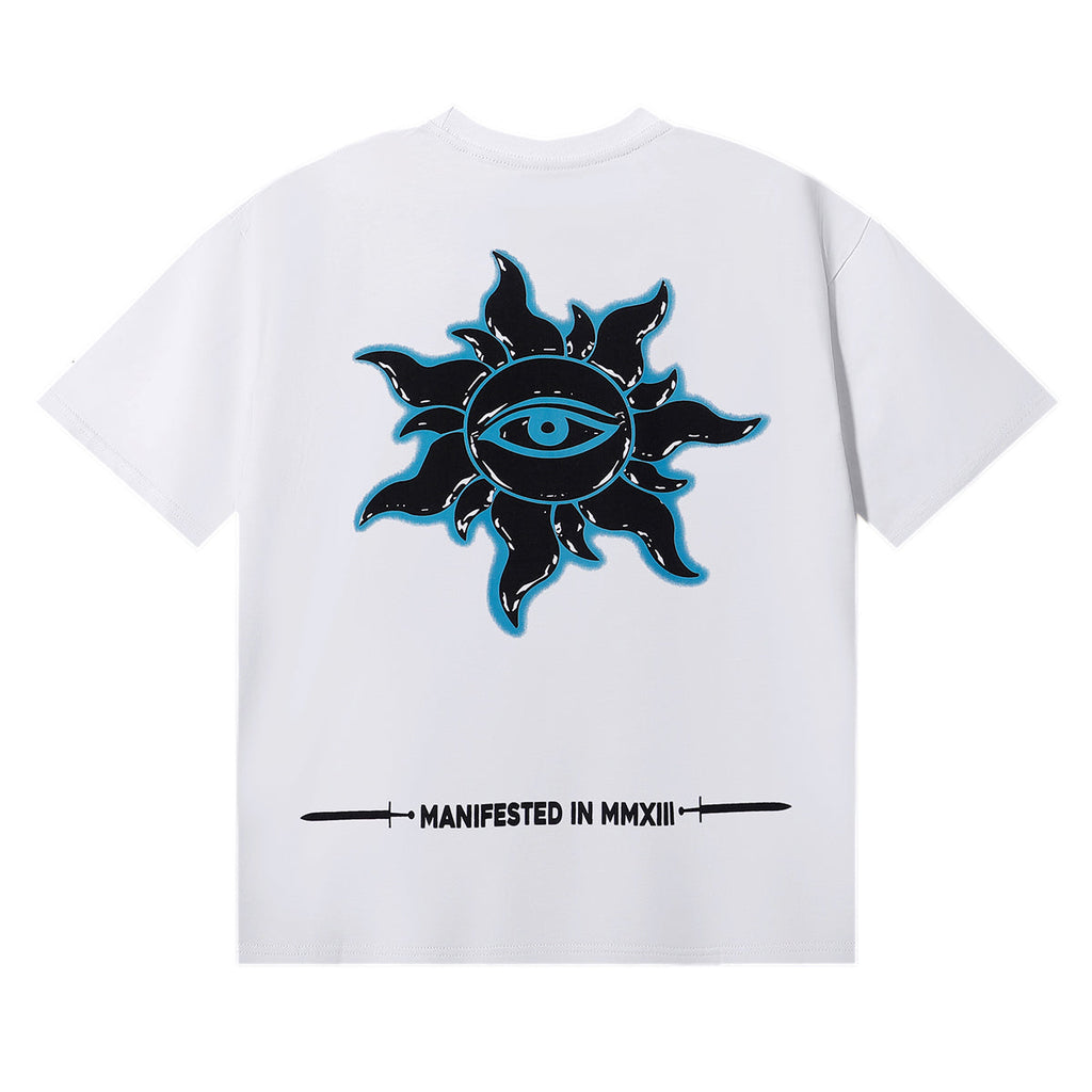 Godspeed T Shirts Skull Marines Printed Cotton Casual Short Sleeves Men and Women