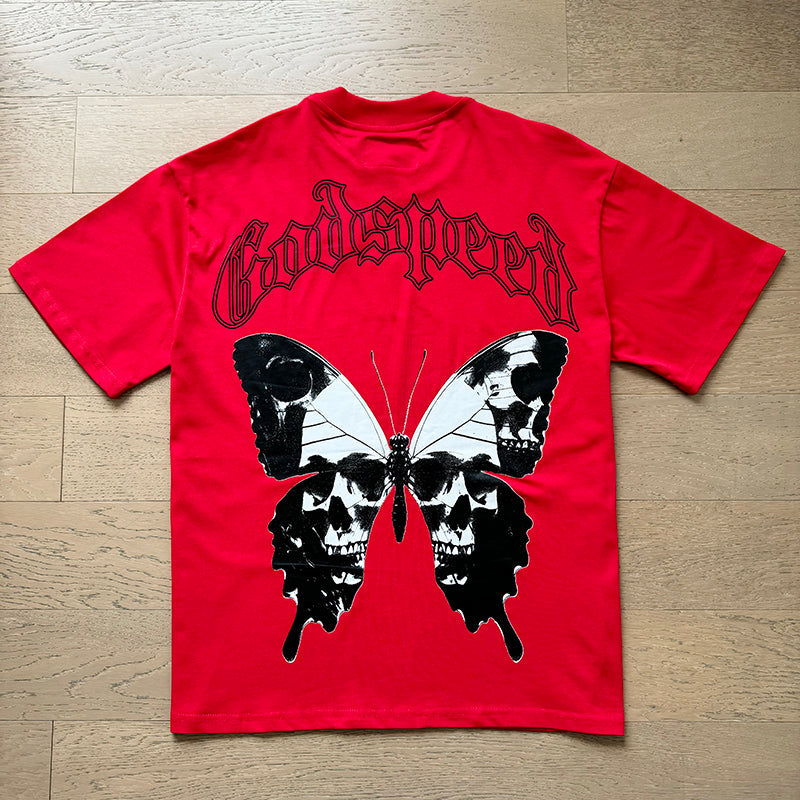 Godspeed T-Shirt Retro Fantasy Pattern
