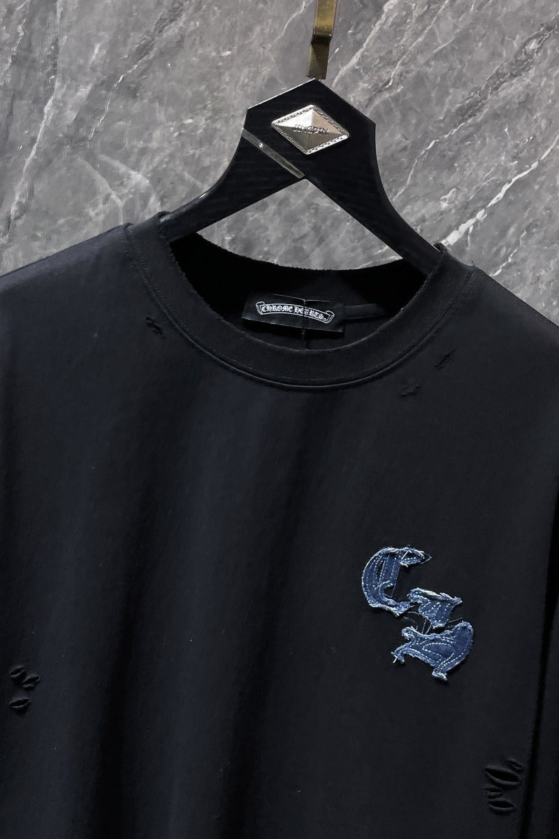 Chrome heart Long Sleeve Shirts High-quality 100% cotton streetwear