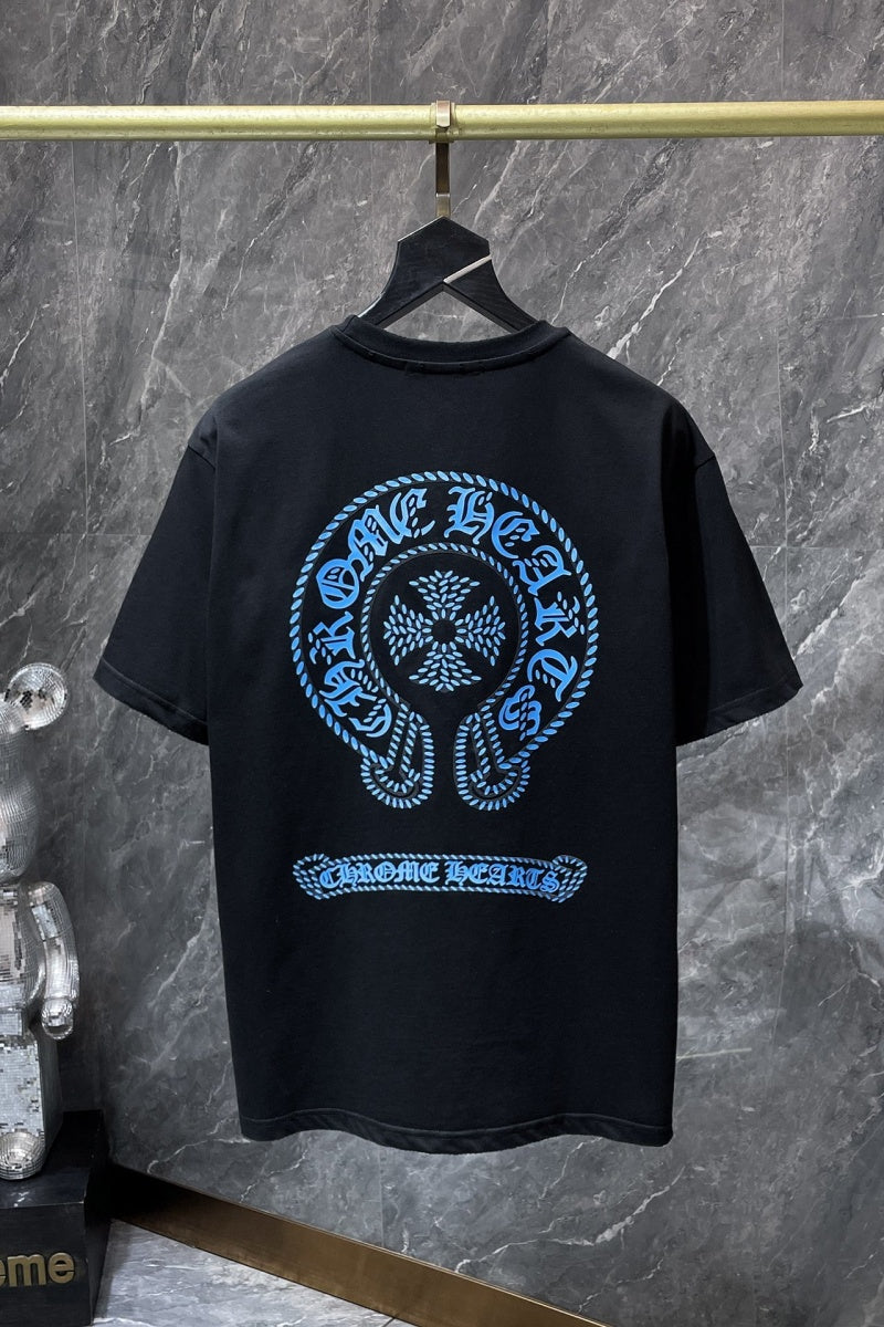 Chrome heart T shirts High-quality 100% cotton streetwear