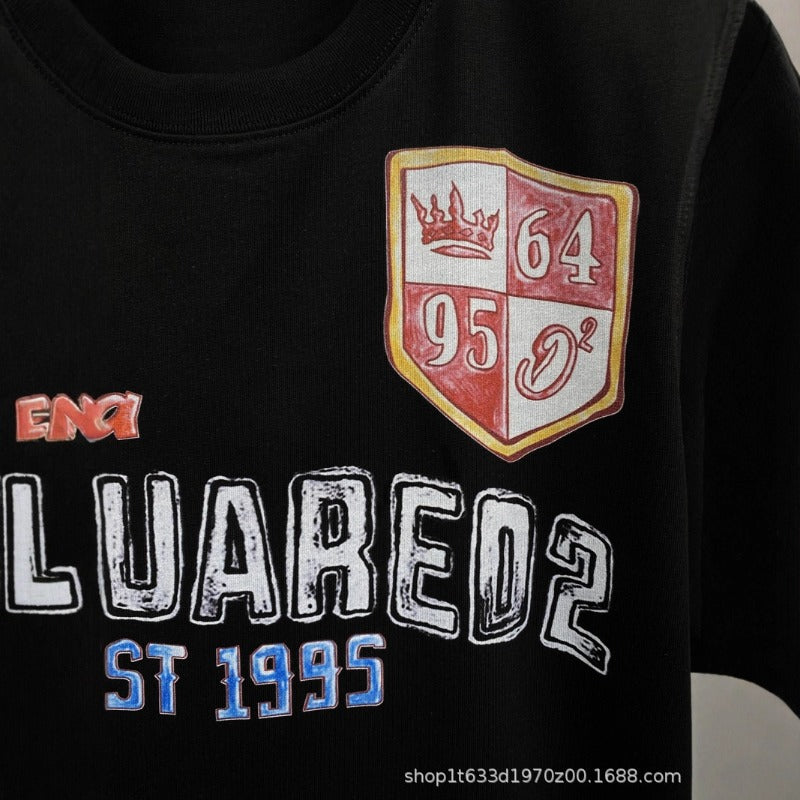 DSQ2 T Shirts Tide Crew Neck Base