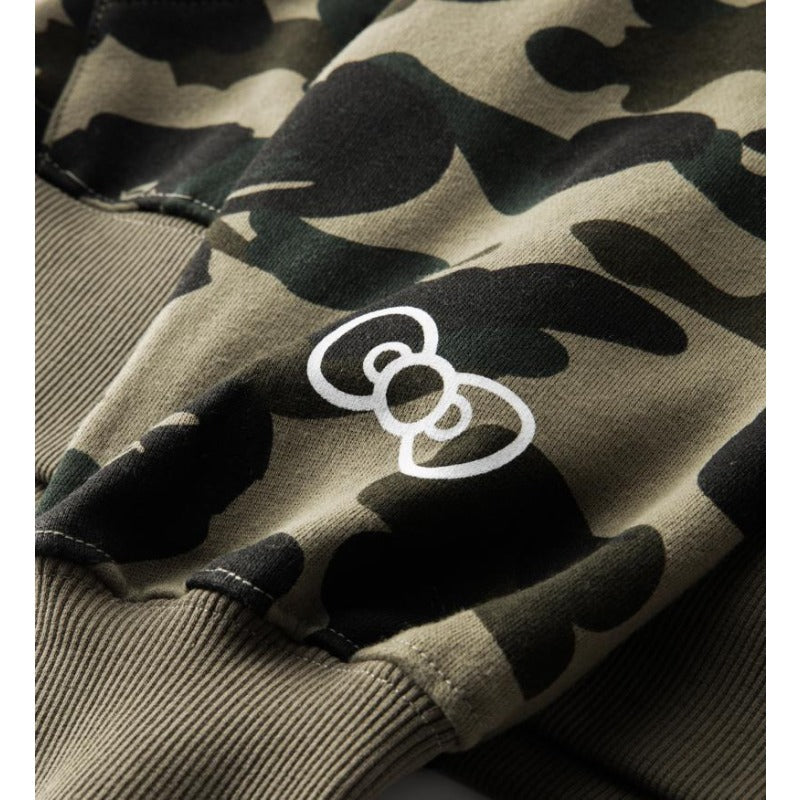 Bathing Ape Hoodie Hello Kitty Camouflage Sweater Men