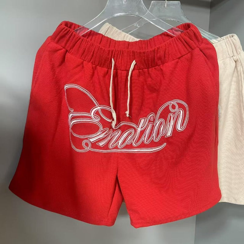 Mixed Emotion T Shirts & Shorts 2 piece set