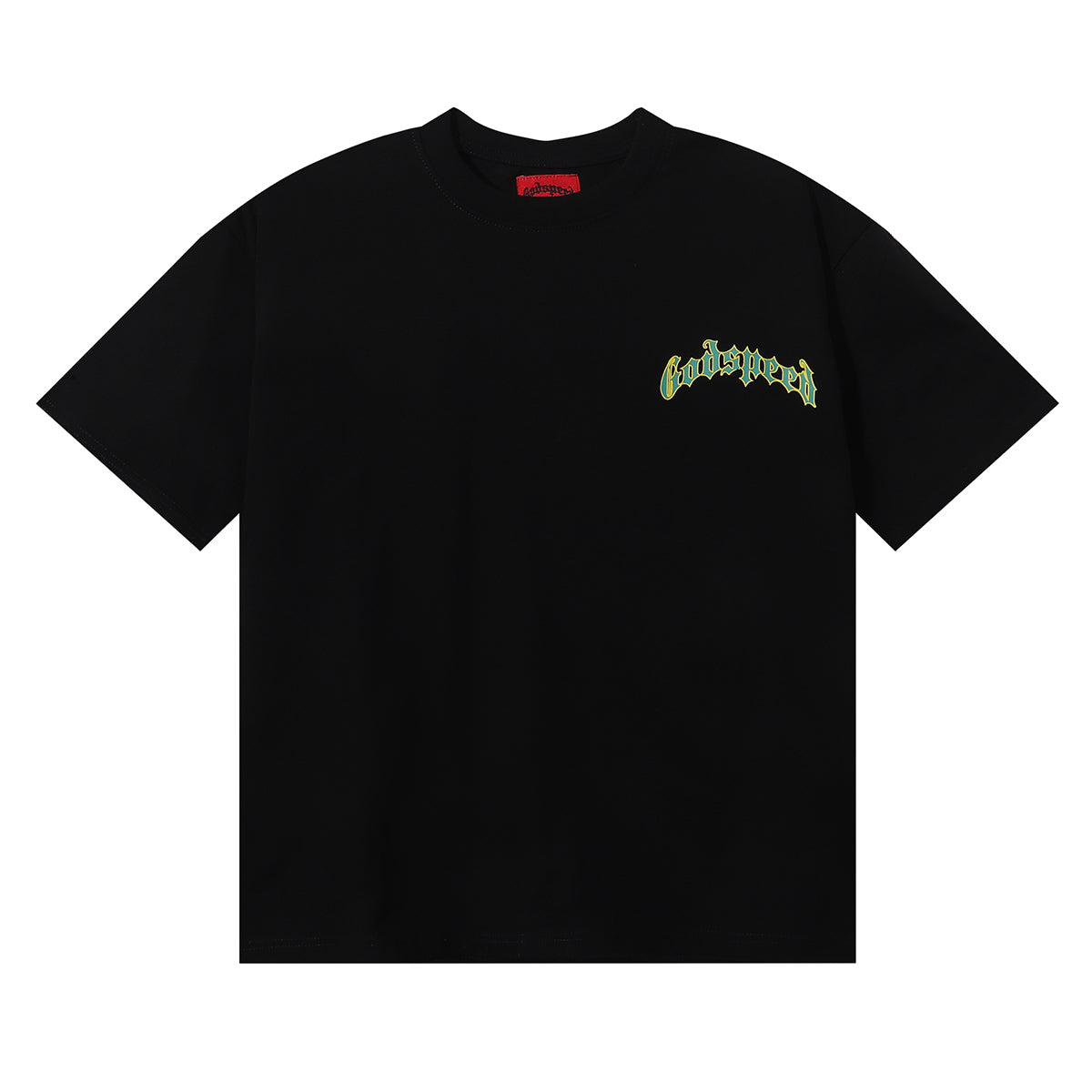 Godspeed T Shirts Masked Man Printed Cotton Crew Neck Short Sleeve Men and Women
