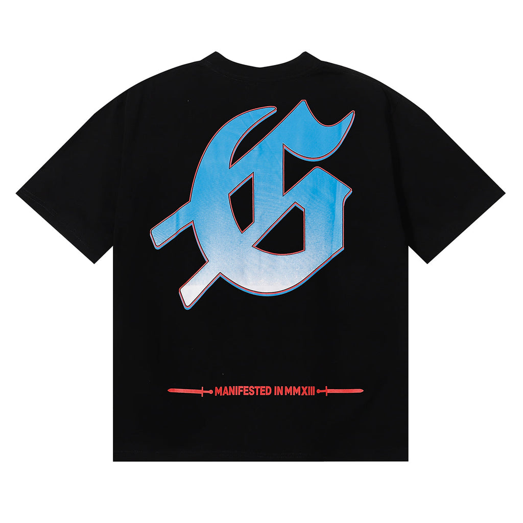 Godspeed T Shirts Rugby Players Printed Cotton Casual Short Sleeves Men and Women