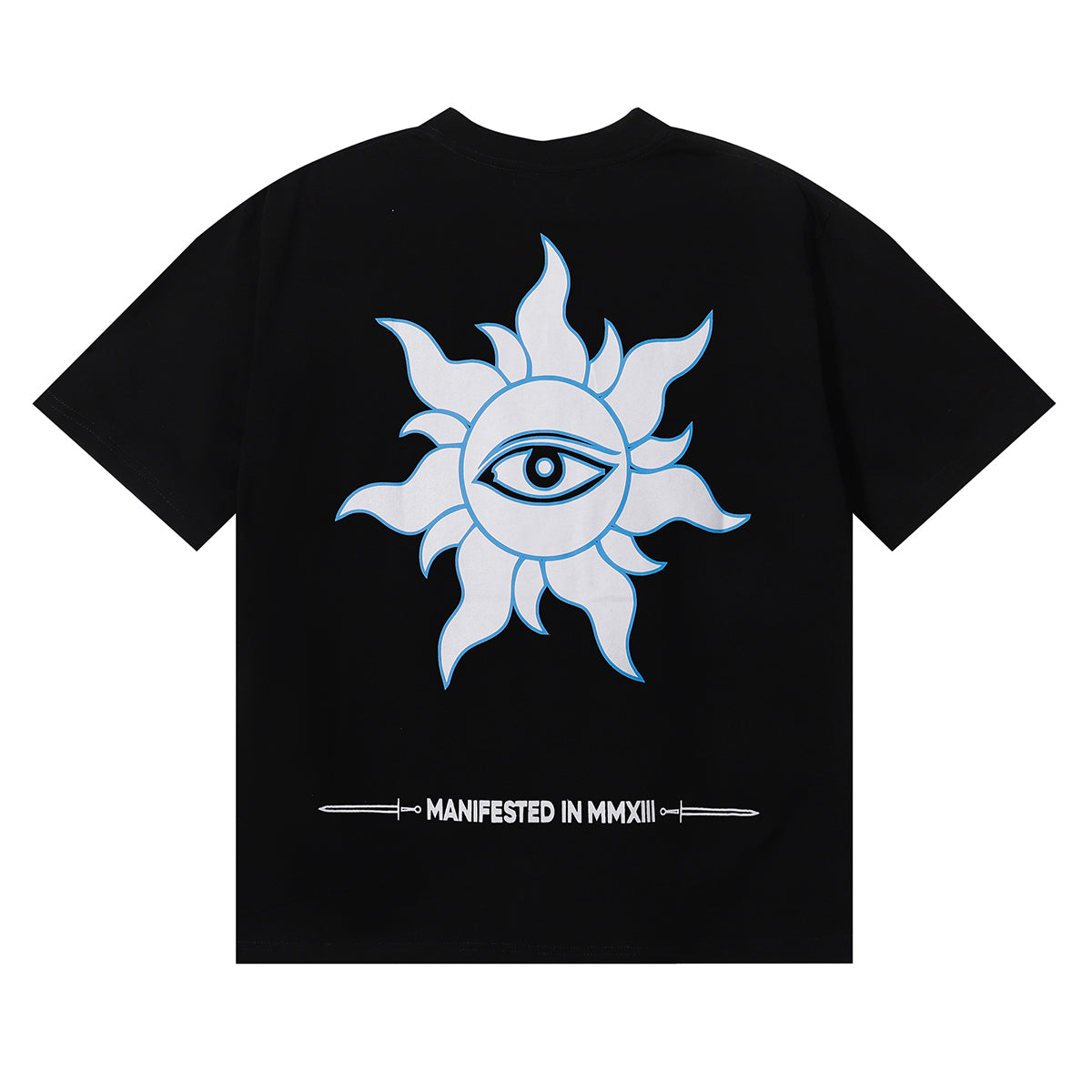 Godspeed T Shirts Urban UFO Printing Cotton Casual Short Sleeve Men and Women