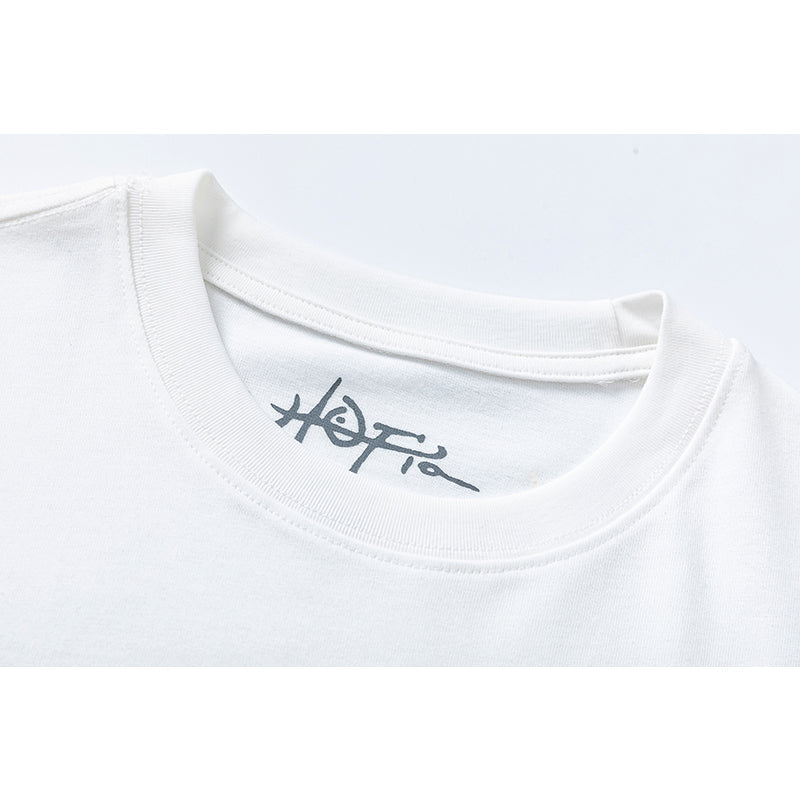 Travis Scott T Shirts Cactus Jack x Utopia Utopia joint name flame dog short sleeve