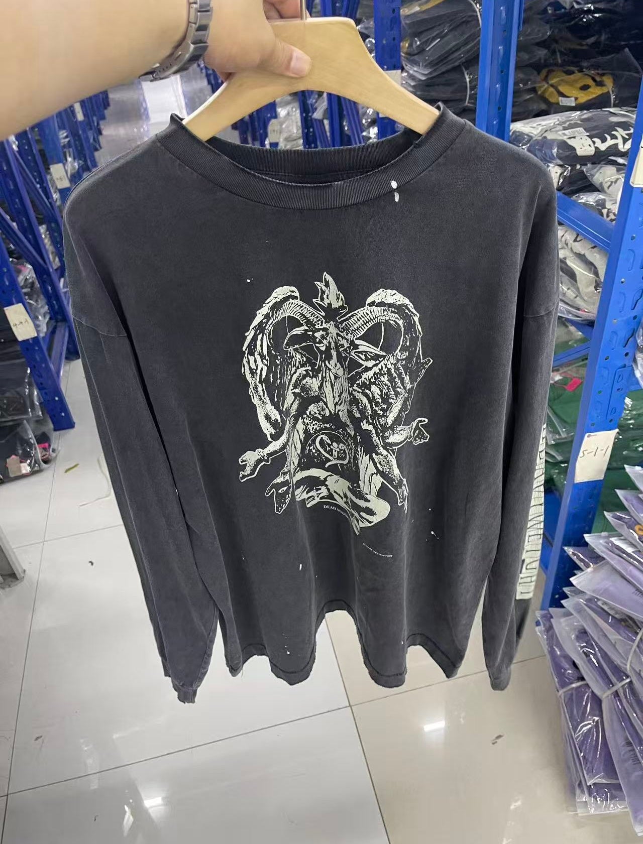 Saint Michael long sleeve shirts